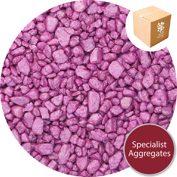 Gravel for Resin Bound Flooring - Starburst Pink